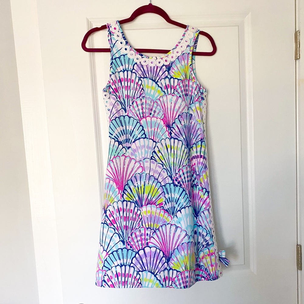 EUC Lilly Pulitzer Stella Shift Dress in Oh Shello